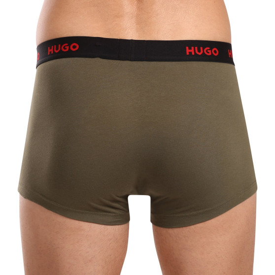 3PACK Boxers para homem HUGO multicolorido (50517878 964)