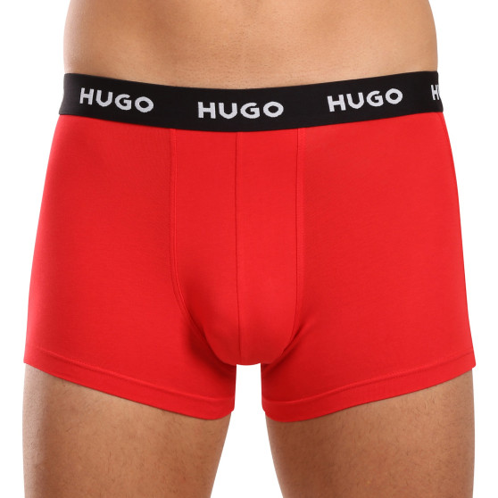 3PACK Boxers para homem HUGO multicolorido (50517878 964)