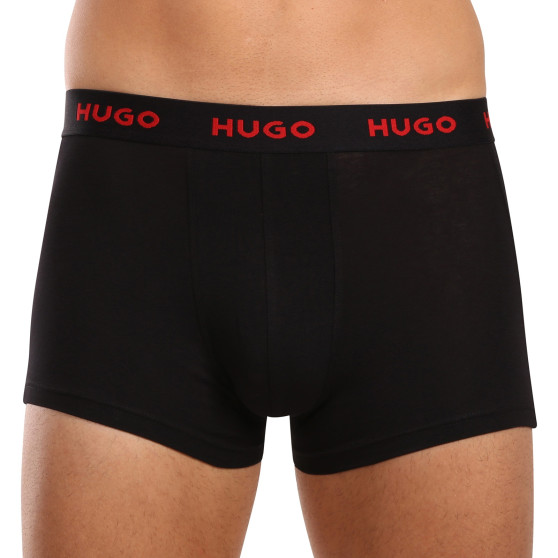 3PACK Boxers para homem HUGO multicolorido (50517878 964)