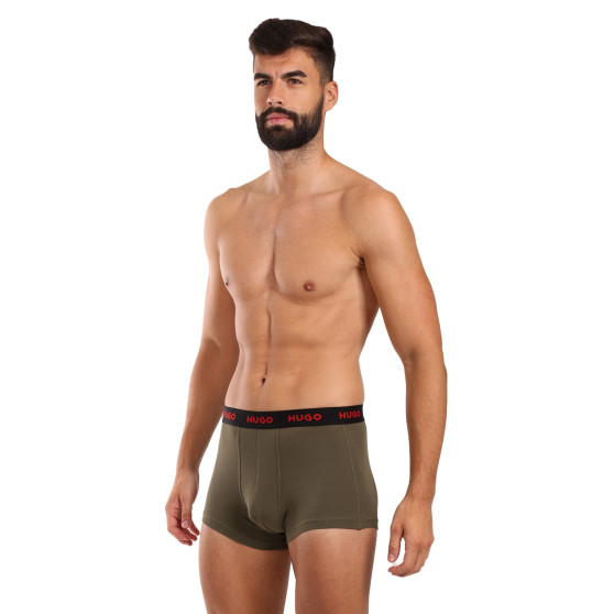 3PACK Boxers para homem HUGO multicolorido (50517878 964)