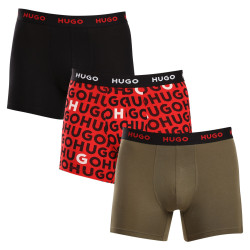 3PACK Boxers para homem HUGO multicolorido (50510192 321)