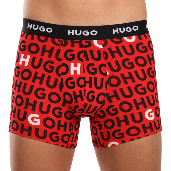 3PACK Boxers para homem HUGO multicolorido (50517887 978)