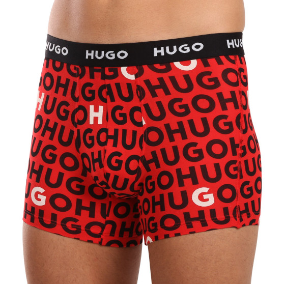 3PACK Boxers para homem HUGO multicolorido (50517887 978)