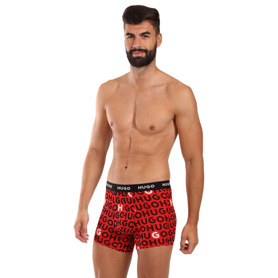 3PACK Boxers para homem HUGO multicolorido (50517887 978)