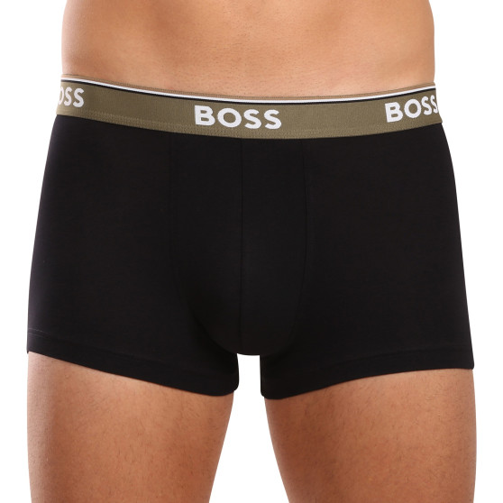 3PACK Boxers para homem BOSS preto (50517827 980)