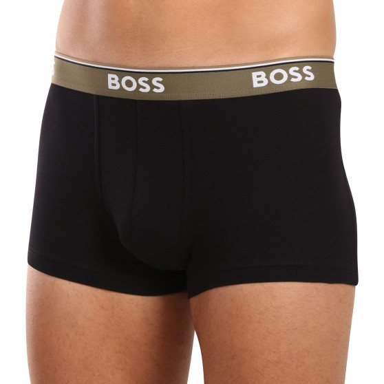 3PACK Boxers para homem BOSS preto (50517827 980)