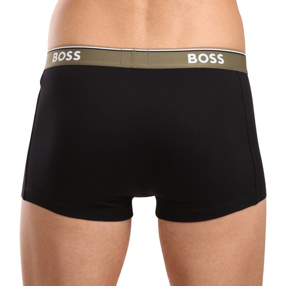 3PACK Boxers para homem BOSS preto (50517827 980)