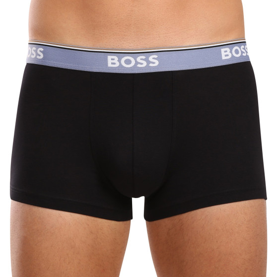 3PACK Boxers para homem BOSS preto (50517827 980)