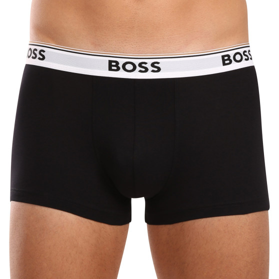 3PACK Boxers para homem BOSS preto (50517827 980)