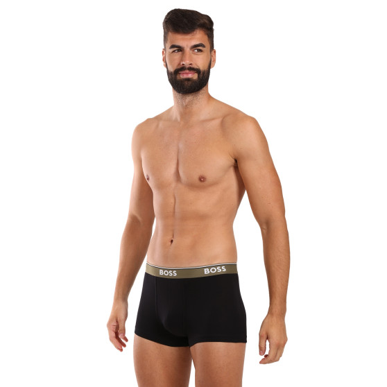 3PACK Boxers para homem BOSS preto (50517827 980)