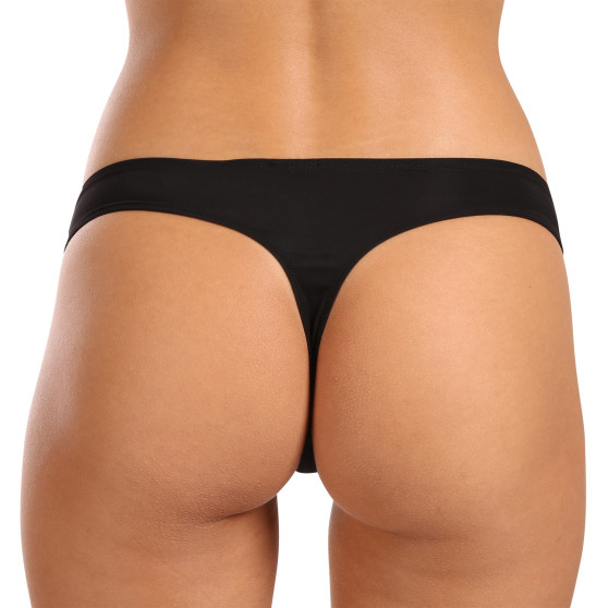 3PACK tanga para mulher BOSS preto (50520431 001)