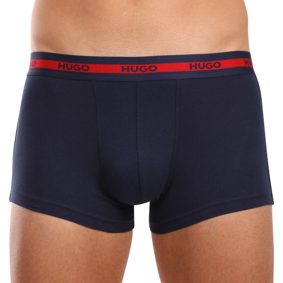 3PACK Boxers para homem HUGO multicolorido (50517883 970)