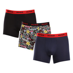 3PACK Boxers para homem HUGO multicolorido (50510192 321)