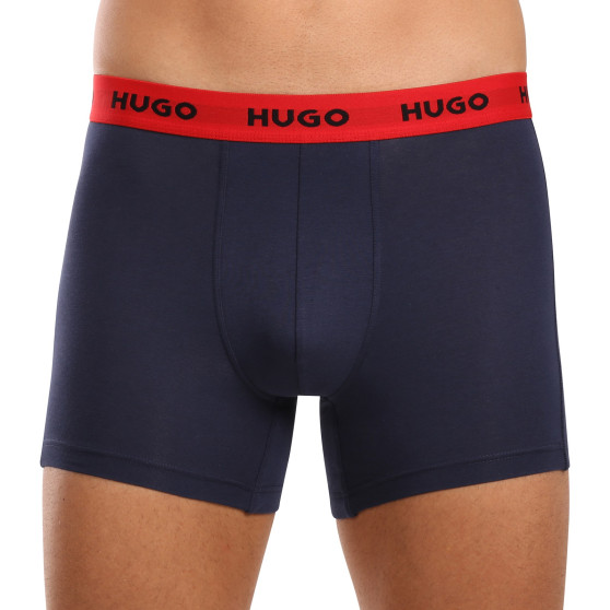 3PACK Boxers para homem HUGO multicolorido (50517887 979)