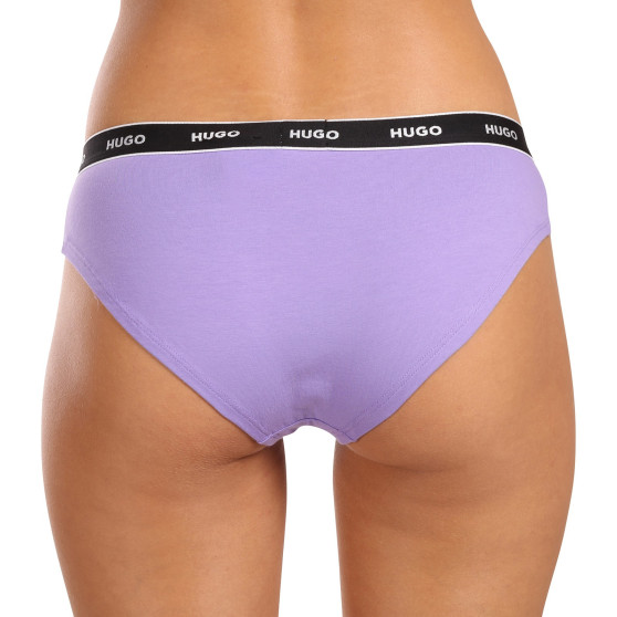 3PACK cuecas para mulher HUGO multicolorido (50480157 962)