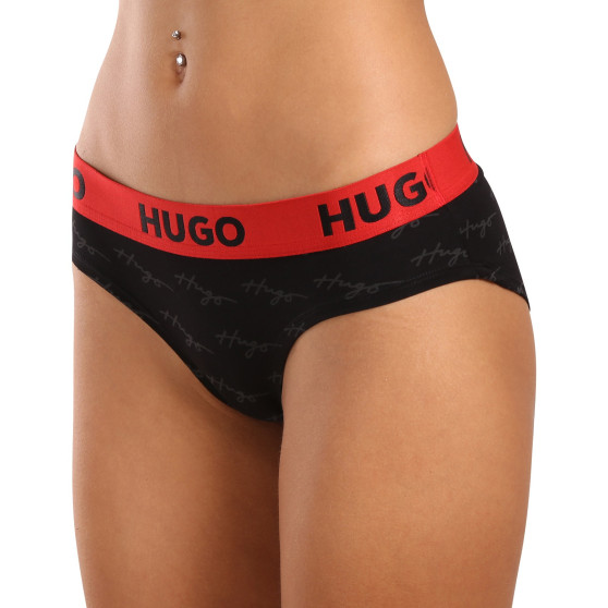 Cuecas para mulher HUGO preto (50515200 965)