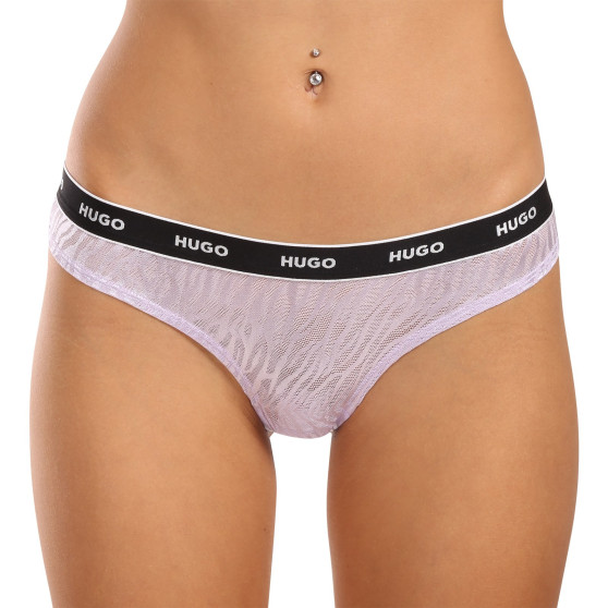 3PACK cuecas para mulher HUGO multicolorido (50523826 960)