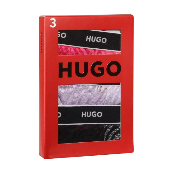 3PACK cuecas para mulher HUGO multicolorido (50523826 960)