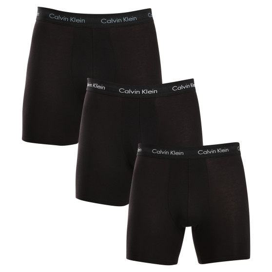 3PACK Boxers para homem Calvin Klein preto (NB1770A-Q5F)