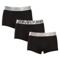 3PACK Boxers para homem Calvin Klein preto (NB3074A-QTE)