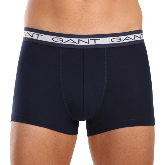 3PACK Boxers para homem Gant azul (900003053-410)