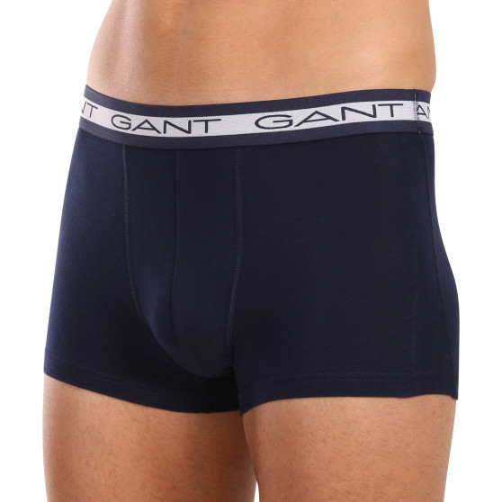 3PACK Boxers para homem Gant azul (900003053-410)