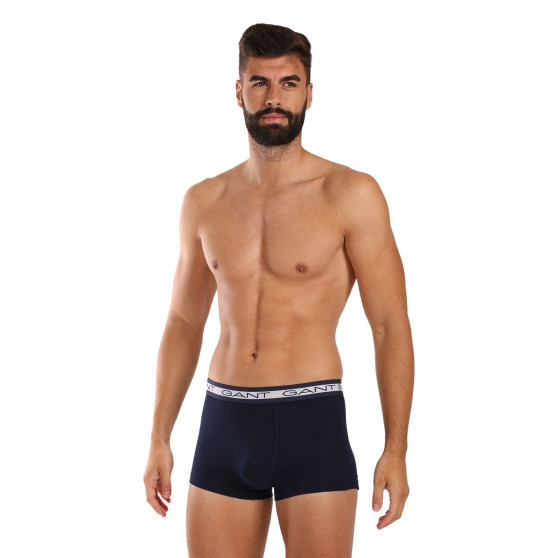 3PACK Boxers para homem Gant azul (900003053-410)