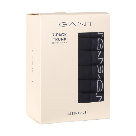 7PACK Boxers para homem Gant azul (900017003-410)