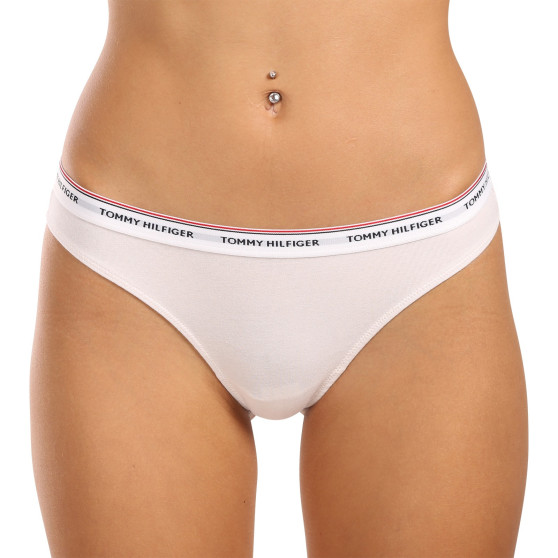 3PACK Tanga para mulher Tommy Hilfiger multicolorido (UW0UW04894 0VG)