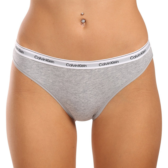 3PACK cuecas para mulher Calvin Klein multicolorido (QD5207E-MPI)