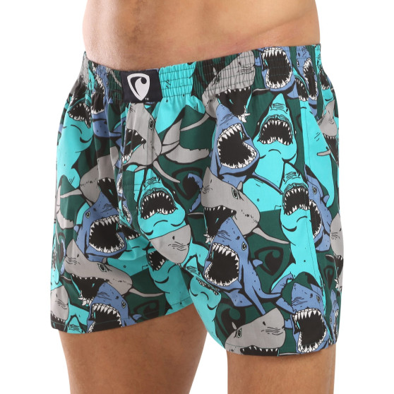 Represent Calções para homem exclusivos Ali Happy Sharks (R4M-BOX-0609)