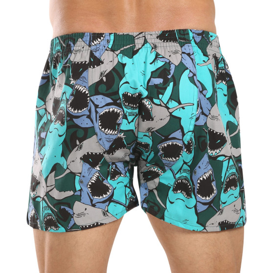 Represent Calções para homem exclusivos Ali Happy Sharks (R4M-BOX-0609)