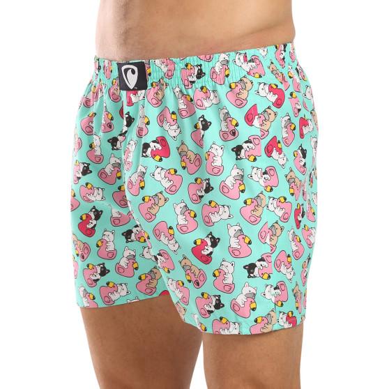 Represent Calções de banho exclusivos Ali Bulldog para homem (R4M-BOX-0611)