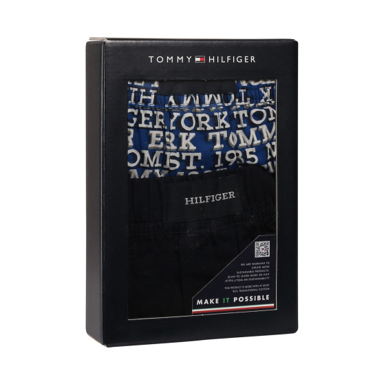 2PACK Boxers para homem Tommy Hilfiger azul (UM0UM03376 0SU)