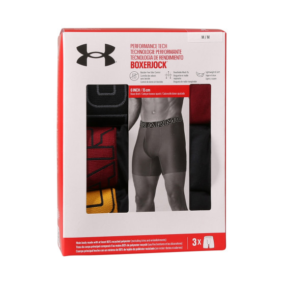 3PACK Boxers para homem Under Armour multicolorido (1383878 625)