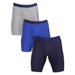 3PACK Boxers para homem Under Armour preto (1383880 001)