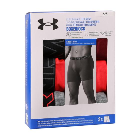 3PACK Boxers para homem Under Armour multicolorido (1383884 625)