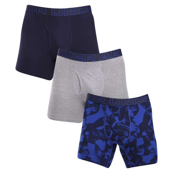 3PACK Boxers para homem Under Armour multicolorido (1383890 400)