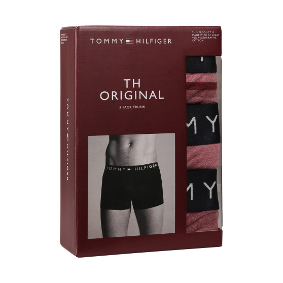 3PACK Boxers para homem Tommy Hilfiger multicolorido (UM0UM03399 0XO)