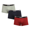 3PACK Boxers para homem BOSS multicolorido (50517827 967)