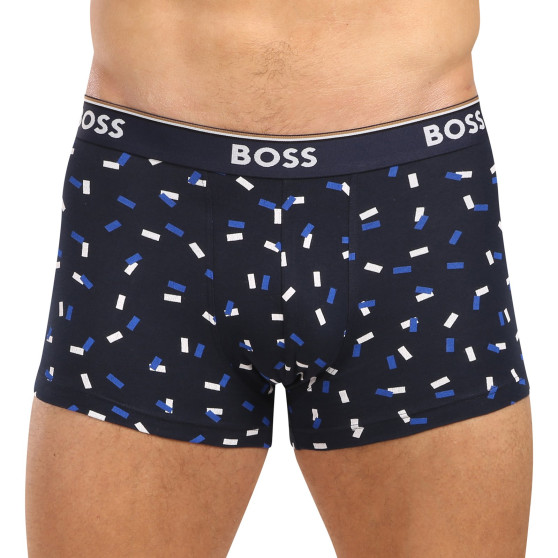 3PACK Boxers para homem BOSS multicolorido (50517829 961)