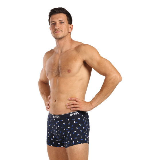 3PACK Boxers para homem BOSS multicolorido (50517829 961)