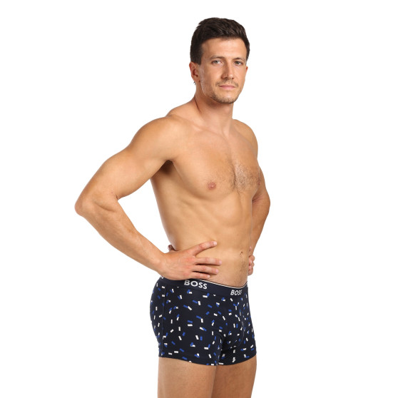 3PACK Boxers para homem BOSS multicolorido (50517829 961)