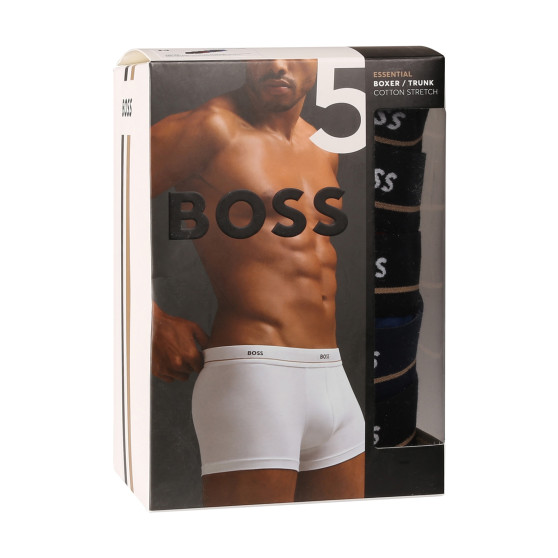 5PACK Boxers para homem BOSS multicolorido (50517854 972)