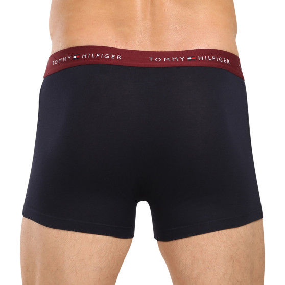 3PACK Boxers para homem Tommy Hilfiger azul escuro (UM0UM02763 05K)