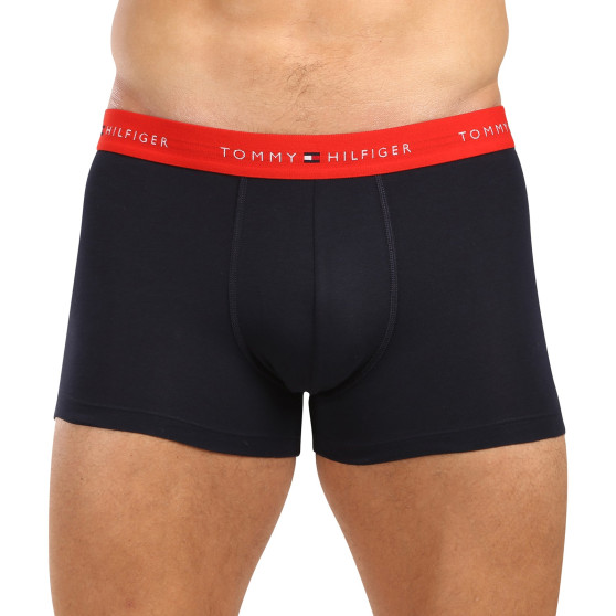 3PACK Boxers para homem Tommy Hilfiger azul escuro (UM0UM02763 05K)