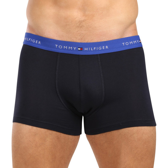 3PACK Boxers para homem Tommy Hilfiger azul escuro (UM0UM02763 05K)