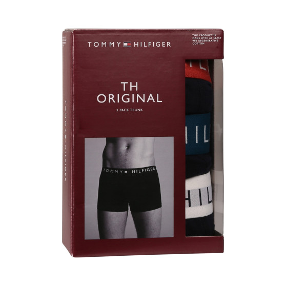 3PACK Boxers para homem Tommy Hilfiger multicolorido (UM0UM03181 0RX)