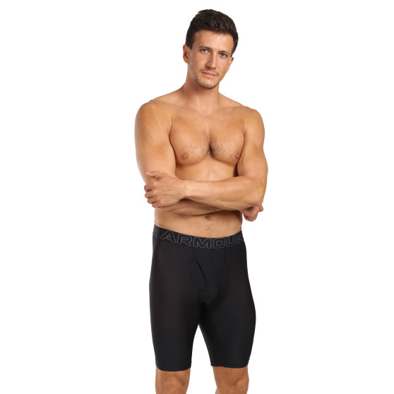 3PACK Boxers para homem Under Armour preto (1383886 001)