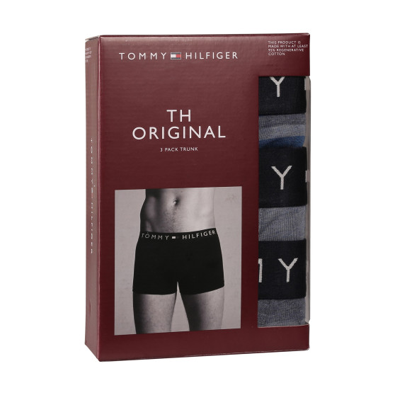 3PACK Boxers para homem Tommy Hilfiger multicolorido (UM0UM03399 0XR)